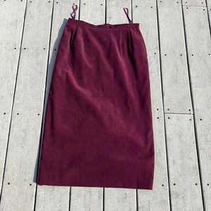 Plum skirt size 10
